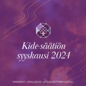teksti: Kide-säätiö syyskausi 2024